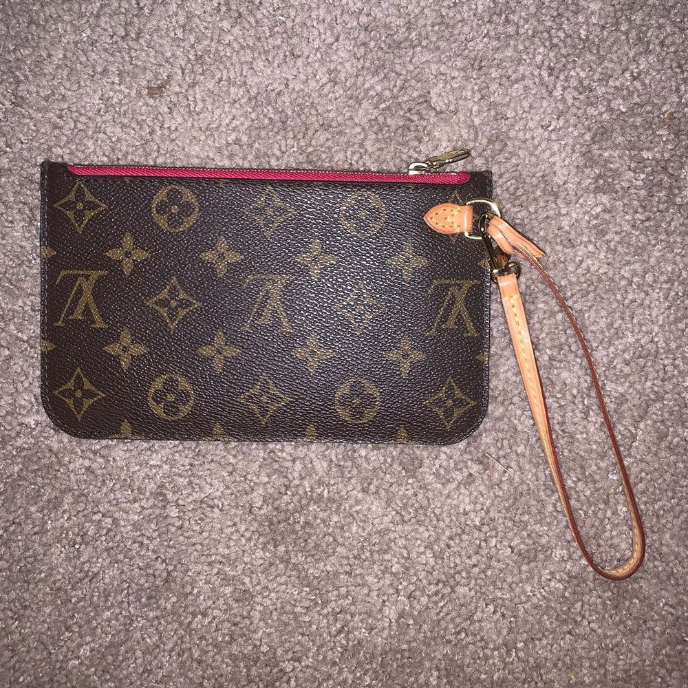LV monogram PM pouch 7.5”